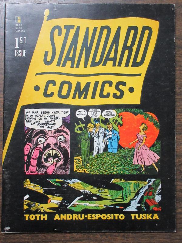 Standard Comics #1 1985 Fan Magazine feat. Toth Andru Esposito Tuska