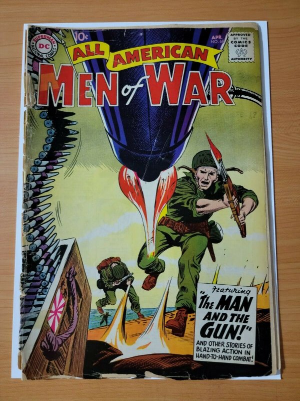 All American Men of War #68 ~ FAIR - GOOD GD ~ 1959 DC War Comics 