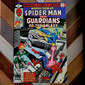 Marvel Team-Up #86 NM- (Marvel 1979) 1st mtg Spider-Man & GUARDIANS of GALAXY
