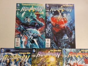 5 Aquaman DC Comic Books #7 9 10 12 14 24 TJ19