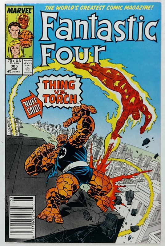 Fantastic Four #305 (1987) Newsstand