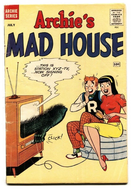 ARCHIE'S MAD HOUSE #6 1960-MLJ/ARCHIE-HORROR ISSUE-comic book 