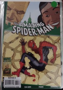 Amazing Spider-Man # 615 2010 marvel disney  the gauntlet pt 1- sandman