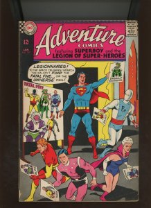 (1967) Adventure Comics #352: SILVER AGE DC! KEY! COMBINED SHIPPING! (2.0/2.5)