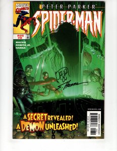 Peter Parker: Spider-Man #8 (1999) Signed By Artists on Cover / ID#113