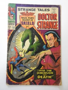 Strange Tales #152 (1967) GD/VG Condition moisture stain