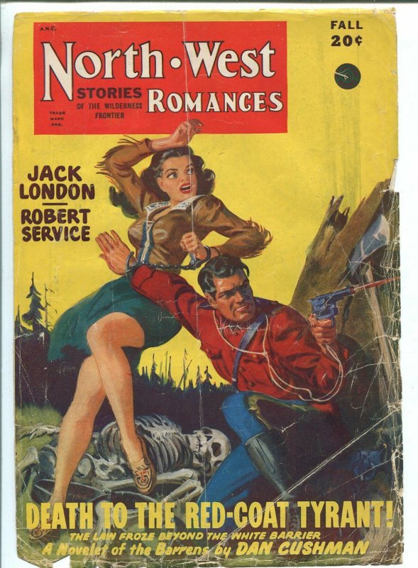 NORTH WEST ROMANCES SEPT-RCMP MOUNTIE-JACK LONDON-PULP ACTION-FR