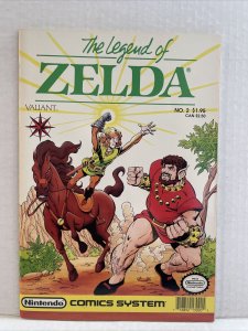 The Legend Of Zelda #2 1990 Nintendo Comics System 
