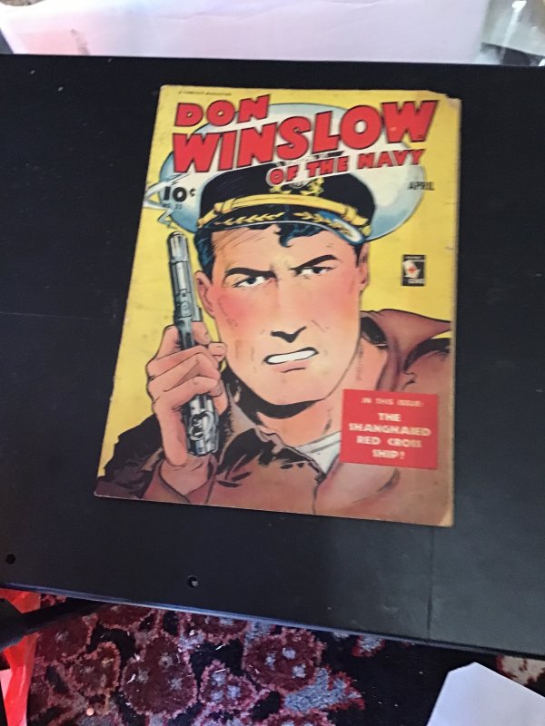 Don Winslow of the Navy #25 (1945) Affordable-grade! Bondage/Torture! Voltio VG-