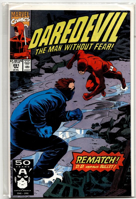 Daredevil #291 Direct Edition (1991) Daredevil