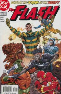 Flash (2nd Series) #222 FN ; DC | Geoff Johns Rogue War 3