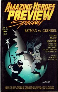 Amazing Heroes Preview Special #11 (1990) Batman VF-