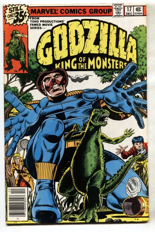 GODZILLA #17 1978-MARVEL-Bronze-Age comic book