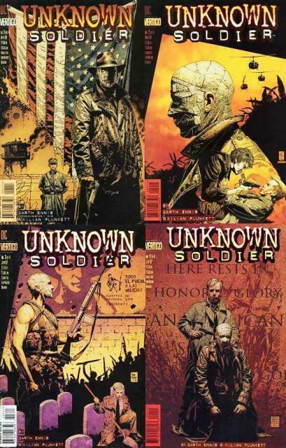 UNKNOWN SOLDIER (1997 VERTIGO) 1-4  Garth Ennis COMICS BOOK