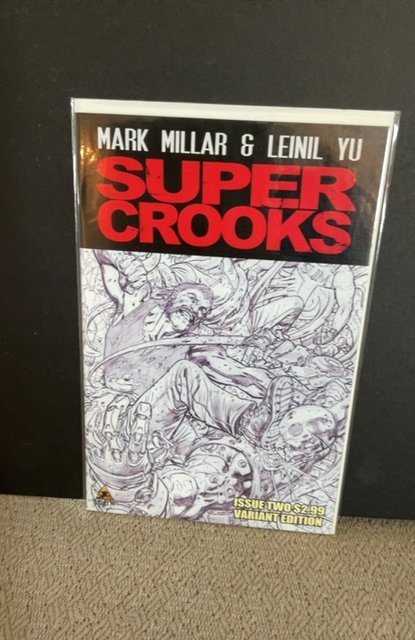 Supercrooks #2 Variant Cover (2012)