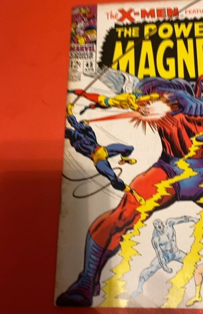 The X-Men #43 (1968)vs magneto