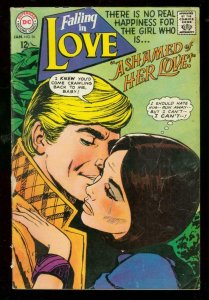 FALLING IN LOVE #96 1968-DC ROMANCE COMICS VG