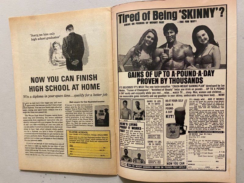 Where Monsters Dwell #1 Marvel (6.5 FN+) (1970)