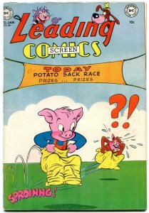 Leading Comics #58 1952- Peter Porkchops- Golden Age DC- VF