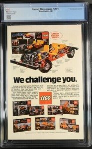 Fantasy Masterpieces #14 1981 Marvel Comics CGC 9.8 Silver Surfer White Pages