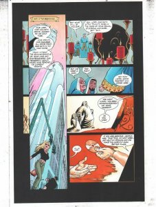 JLA: Gods and Monsters #1 p.3 Color Guide Art - Cult - 2001 by John Kalisz