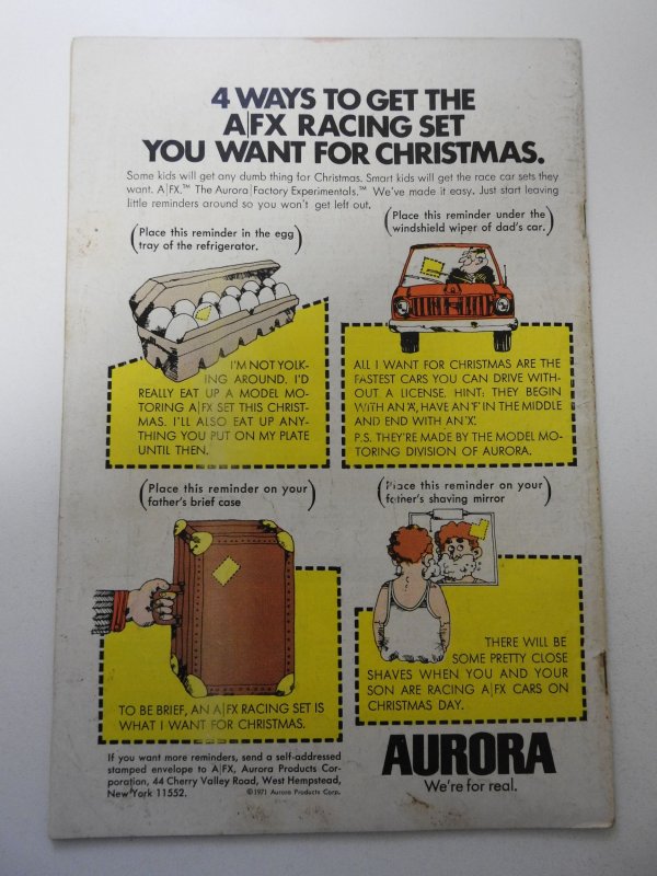 Justice League of America #103 (1972) VG- Condition rust on staples