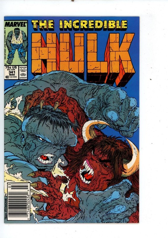 The Incredible Hulk #341 (1988) Hulk Marvel Comics