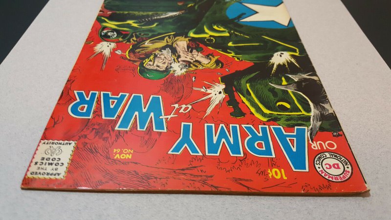 Our Army at War #64 (Nov 1957) 2.5 GD+ DC War Comic