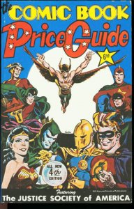 OVERSTREET COMIC BOOK PRICE GUIDE #4-JUSTICE SOCIETY VF/NM