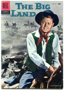 The Big Land- Four Color Comics #812 1957- Alan Ladd VG/F