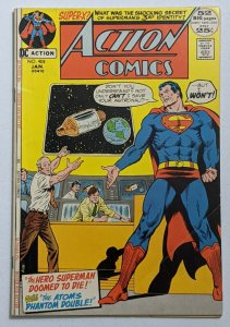 Action Comics #408 (Jan 1972, DC) FN- 5.5 Curt Swan & Murphy Anderson cover art