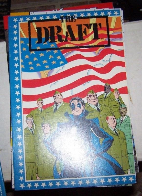 The Draft # 1] ([July] 1988, Marvel) new universe graphic novel nightmask dp7