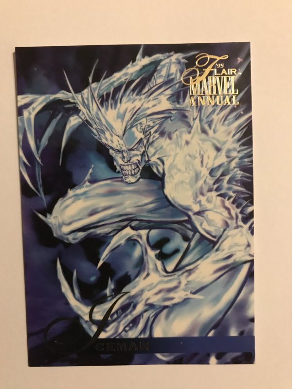 ICEMAN #6 card : Marvel Annual 1995 Flair; NM/M;  X-men, base