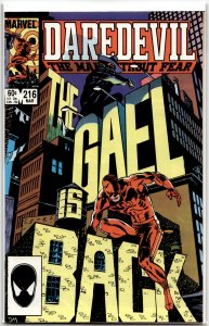 Daredevil #216 (1985) Daredevil