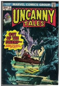 UNCANNY TALES 2 VG+   Feb. 1974