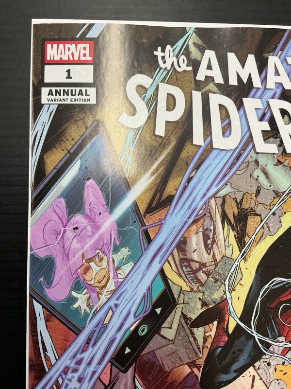 AMAZING SPIDER-MAN ANNUAL #1 1:25 FEDERICO VICENTINI VAR MARVEL COMICS PROSHIPS