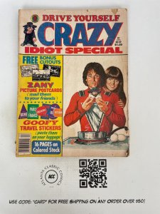 Crazy # 49 Marvel Comic Book Magazine Robin Williams Cover Idiot Special 6 J215