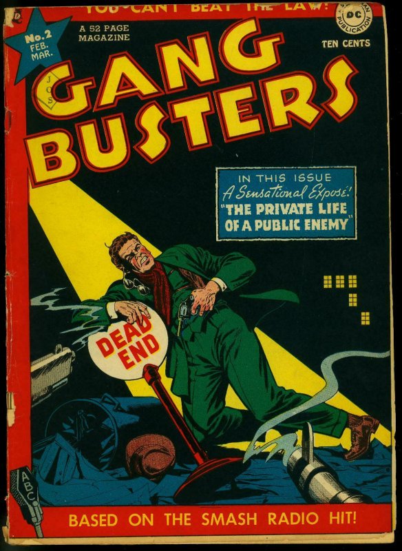 Gang Busters #2 1948-DC Comics- Public Enemy- Golden Age VG