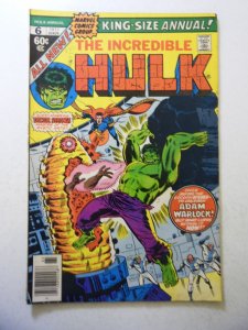 The Incredible Hulk Annual #6 (1977) FN Condition