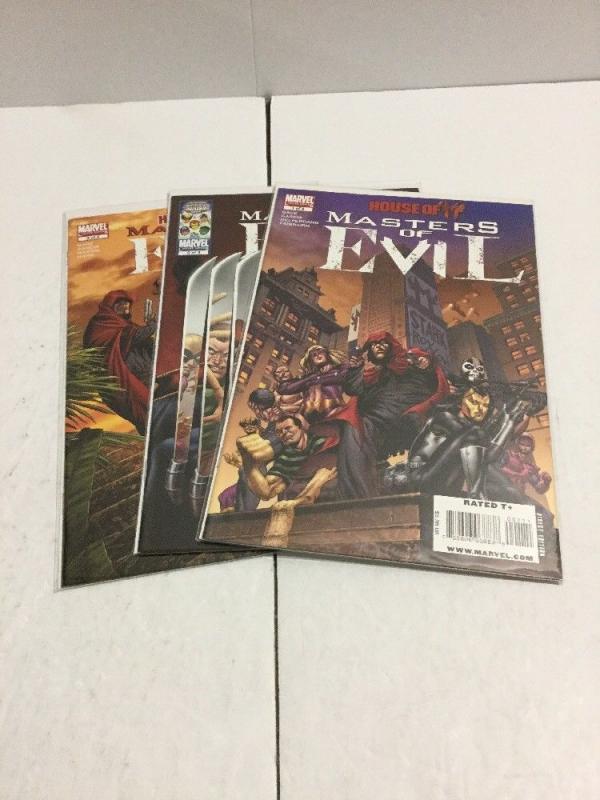 House Of M Masters Of Evil 1-3 Lot Set Run Nm Near Mint Marvel Comics IK