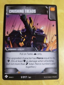 Transformers Trading Card Game: Wave 1 - Crushing Treads