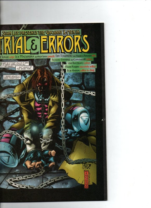 Uncanny X-men #350 Newsstand - Gambit Origin - 1997 - NM