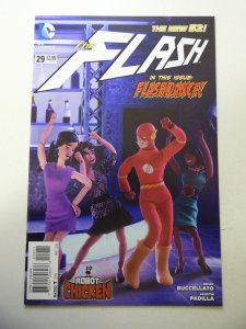 The Flash #29 Robot Chicken Variant Cover (2014) VF Condition