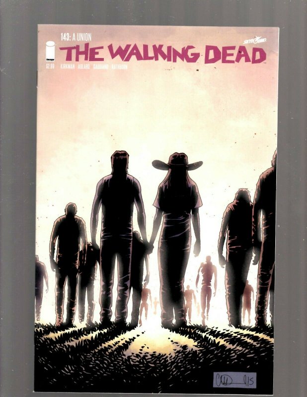 Lot Of 5 Walking Dead Image Comic Books # 140 142 143 144 145 Rick Negan RP4