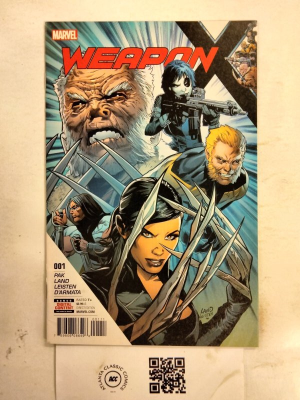Weapon X #1 VF+ Marvel Comics comic book 2 JW73