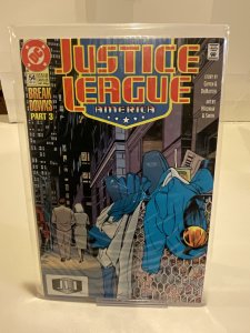 Justice League America #54  1991  9.0 (our highest grade)  Breakdowns!