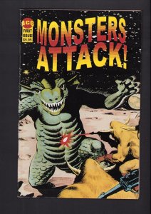 Monsters Attack! #1 -  DICK GIORDANO COVER/ACG REPRINTS! (7.0/7.5) 2002