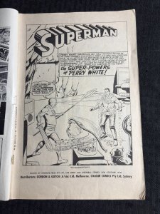 Vintage GIANT SUPERMAN ALBUM Colour Comics #20 GD+ 2.5  Kryptonite AUSTRAILIAN
