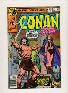 Marvel LOT OF 10-CONAN THE BARBARIAN #2, 91-95,104-107 G/VG (PJ117)