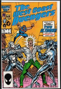 West Coast Avengers #7 (1986) West Coast Avengers / Avengers West Coast